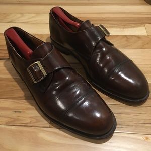 Cole Haan Vintage Monk Strap Loafer 9 1/2